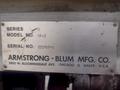 18" X 20" ARMSTRONG MARVEL SERIES 8 MARK 1 VERTICAL BAND SAW: STOCK #11225