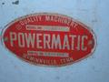 POWERMATIC 19" VERTICAL BAND SAW  -  87