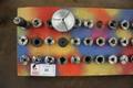5C Collets with Colorful Wood Divider Rack- Auction Item