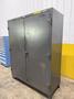 60" WIDE X 24" X 78" STRONGHOLD 2 DOOR HEAVY DUTY STORAGE CABINET: YOBRO #25388