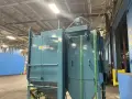 ABRASIVE BLAST SYSTEMS, INC 32” X 32” X 28” ON MOVING TABLE BLAST CABINET
