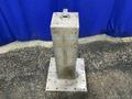 8”X8”X30” TOWER, 18”X18”X1.5” BASE CLAMPING TOWER TOMBSTONE