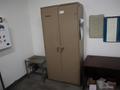 Equipto Metal Cabinet and Contents - 2 Door - (8)Shelves- Auction Item
