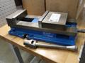 Kurt D688 6&quot; Machine Vise, Steel Jaws, Handle- Auction Item