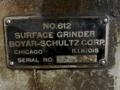 Boyar Schultz 612 6" x 12" Surface Grinder