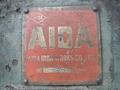 110 TON AIDA MODEL #PR-XGC-100 GAP FRAME PRESS 6.6&quot; STROKE: STOCK #22886