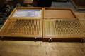 Meyer Pin / Plug Gages in Wood Cabinet: M1 Plus, M15 Plus, M2 Plus, M-25 PLus- Auction Item