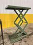 40" X 20" 660 LBS BISHAMON MODEL #X30SBI HYDRAULIC LIFT TABLE, 110V: STOCK #20977