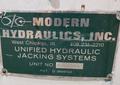 MODERN HYDRAULIC CORP 6007009 UNIFIED HYDRAULIC JACKING SYSTEM USED