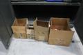 End Mills and Hardware in 2 -Door Metal Cabinet- Auction Item