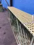 42" x 144" PALLET RACKING UPRIGHTS   -  TEAR DROP