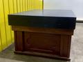 6&#039; X 4&#039; X 8.5&quot; BLACK GRANITE PRECISION LAYOUT SURFACE PLATE WITH STAND: STOCK 16236