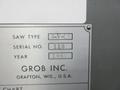 Grob 4V-18 Band Saw- Auction Item