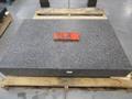 Tru-Stone Corp. Gray Granite Surface Plate Grade B with Steel Stand- Auction Item