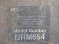 Pig Waste Compactor Model DRM654, Air Over Hydraulic Operation, 12,000 lb Crush Force- Auction Item
