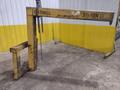 7,000 LBS (3.5 TON) X 70" X 63" MODEL FC JS-70 CALDWELL FORKLIFT CLIP-ON BOOM: STOCK #23563