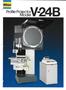 24" NIKON Model V-24B Profile Projector / Optical Comparator, dro, 5X, 20X.