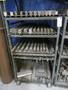 Press Brake Dies - Large Assortment on Cart w Casters- Auction Item