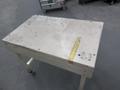 Rolling Steel Workbench with Wood Laminate Top- Auction Item