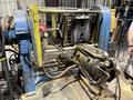 B and P model SF10A shell core machine s/n csc 10A-303-7402with plc controls, gas system, 24" X 42" platen