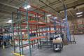 Pallet Racking (2) Bays Back-to-Back: (14) 14'H x 42" Uprights, Teardrop Style, (41) 8' Shelves, Wire Decking - NO CONTENTS- Auction Item