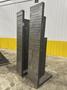 20&quot; W X 36&quot; X 100&quot; HIGH PAIR OF 2 STEEL ANGLE PLATES: STOCK #22222