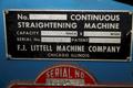 18'' X 0.125' LITTELL MODEL #418-7PD 7-ROLL COIL STRAIGHTENER: STOCK #15023