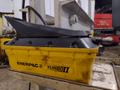 50 TON ENERPAC H-FRAME AIR OVER OIL SHOP PRESS: YOBRO #25793