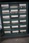 Shelving Unit with (6) Multi-Bin Cabinets with Hardware and Fasteners Contents- Auction Item