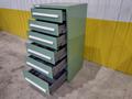 6 DRAWER VIDMAR INDUSTRIAL STORAGE CABINET 30" X 27.5" X 59": STOCK #21443 (55 AVAILABLE)