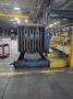 20,000 LBS BRANER HYDRAULIC COIL UPENDER WITH POWER FEED CONVEYOR: YOBRO #25238
