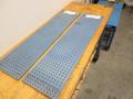 Steel Pegboard Sections (2pcs) 12" x  45", Mounting Holes 1/4" x 1" Spacing- Auction Item