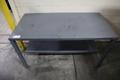 Metal Table with Lower Shelf- Auction Item