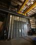 15' x 20' x 14' HIGH GLOBAL FINISHING SOLUTIONS DOWNDRAFT PAINT ROOM WITH 20 TON CRANE: YOBRO #25726