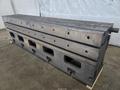 24" W X 128" L X 36" H T-SLOTTED BOX TYPE HEAVY DUTY RISER SET(3X TOTAL). STOCK #0548726