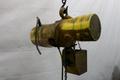 500 LB BUDGIT ELECTRIC POWERED CHAIN HOIST MODEL #116887-3: STOCK #11979
