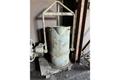 Modern 26&quot; x 46&quot; geared treatment ladle with two bottoms and parts