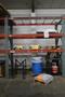 Pallet Racking Teardrop Style 107&quot; x 42&quot; x 120&quot;H with 3 Shelves and Wire Decking - NO CONTENTS- Auction Item