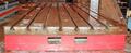 T-Slotted Floor Plate 78 x 169.5&quot; Cast Iron