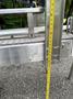 9' Smooth Top Belt Conveyor W Laner &amp; 15" Accumulation Disc