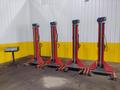 (4) 17,000 LBS EACH/68,000  LBS TOTAL EUROGAMMA  PORTABLE COLUMN LIFTS JACKS : STOCK #19497