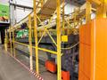 64 FT X 35" ROACH MODEL #TL2 TRUCKLOADER TWO-STAGE POWERED TELESCOPING ROLLER CONVEYOR: YOBRO #25709