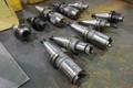 CT40 Taper Tool Holders: (2) Keyless Drill Chucks,(3) End Mill Holders, (3) Tap Drivers, (2) Shell Mill Holders- Auction Item