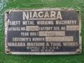 8 GAUGE X 53&quot; NIAGARA MODEL #8-8 CIRCLE SHEAR: STOCK #14272