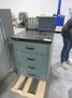 Metal 4 Drawer Cabinet with Laminate Top and (2) Multibin Organizers- Auction Item