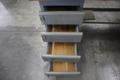 Equipton Work Bench, Wood Top, Upper Shelf, Lower Shelf, Base with 4-Drawers and Cabinet- Auction Item