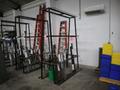 Vertical Material Storage Rack with Contents- Auction Item