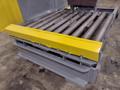 20,000 LBS X 54" X 36" BRANER HYDRAULIC COIL CAR UPENDER WITH POWER FEED CONVEYOR: YOBRO #25238