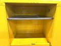 Lab Safety Flammable Storage Cabinet Model 2443, 30 Gallons, 43"W x 18"D x 44"H