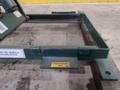3800 LBS X 60" X 42" SOUTHWORTH MODEL #LS4-36 HYDRAULIC SCISSOR LIFT TABLE WITH ROLLER TOP, 110 VOLT: STOCK #20880